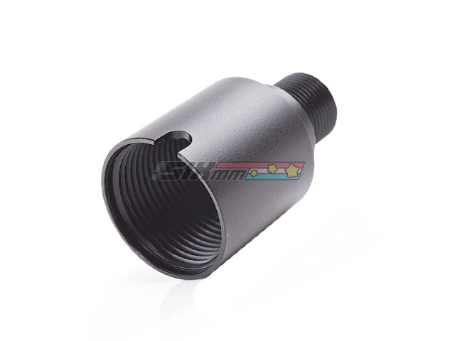 [Hephaestus] Aluminum Silencer Adapter for GHK AK Series [+24mm CW to -14mm CCW]