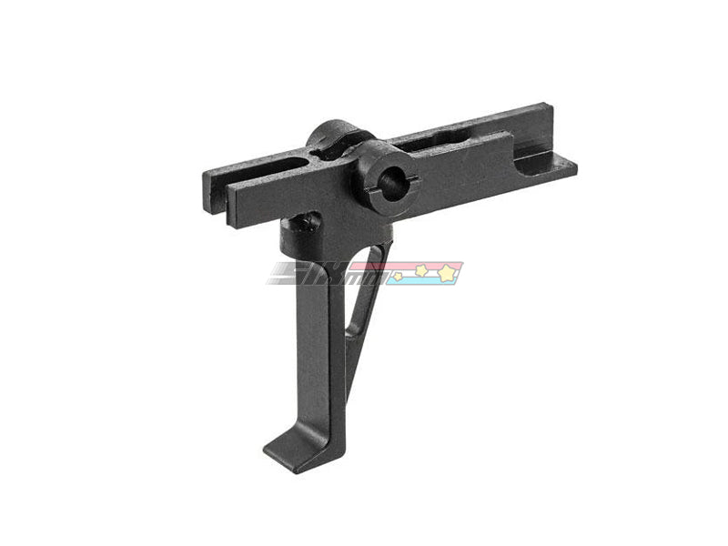 [Hephaestus] CNC Steel Flat Trigger[For GHK M4 GBB Series][Type A][BLK]