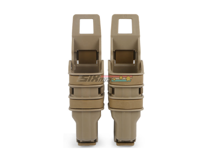 [Idiot Tailor] 9mm Pistol Fast Magazine Pouch Set [Tan]