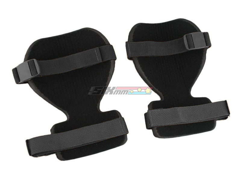 [Idiottailor] ARC Style Protective Combat Knee Pad Set[BLK]