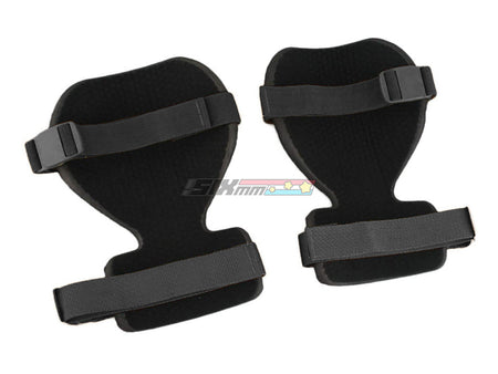 [Idiottailor] ARC Style Protective Combat Knee Pad Set[BLK]