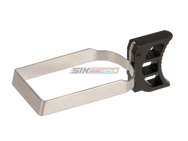 [KF Airsoft] CNC Aluminum Trigger with Trigger Ring For Tokyo Marui Hi- Capa GBB[BLK]