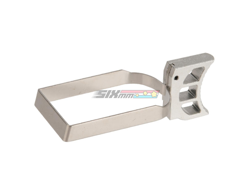 [KF Airsoft] CNC Aluminum Trigger with Trigger Ring For Tokyo Marui Hi- Capa GBB[SV]