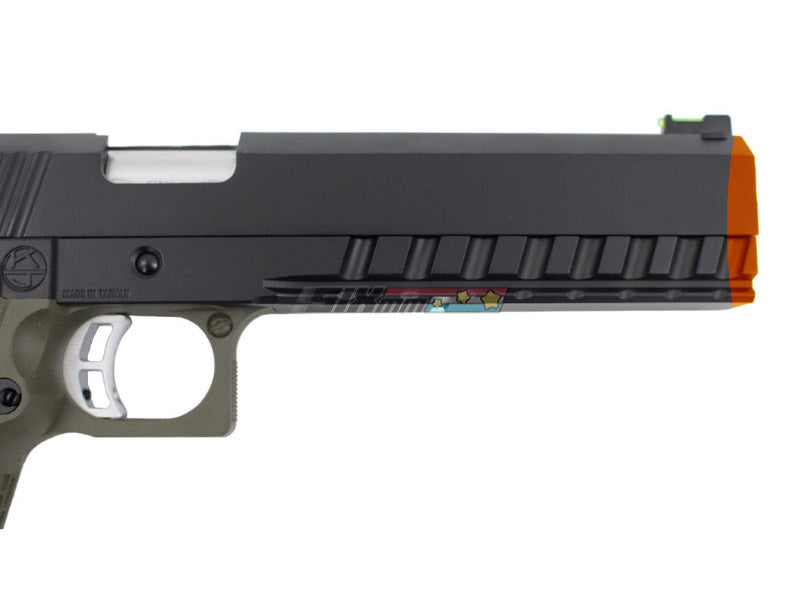 KJ Works] HI-CAPA 6inch GBB Pistol [OD] – SIXmm (6mm)