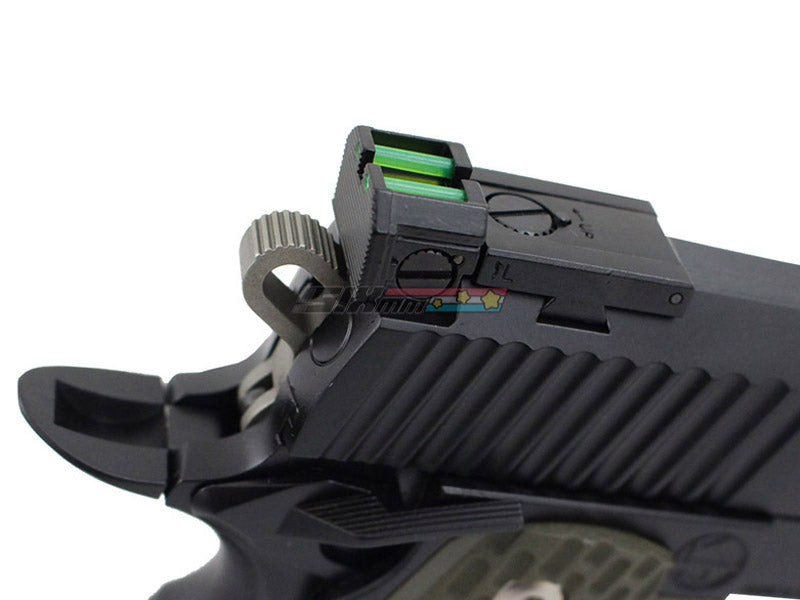 KJ Works] HI-CAPA 6inch GBB Pistol [OD] – SIXmm (6mm)