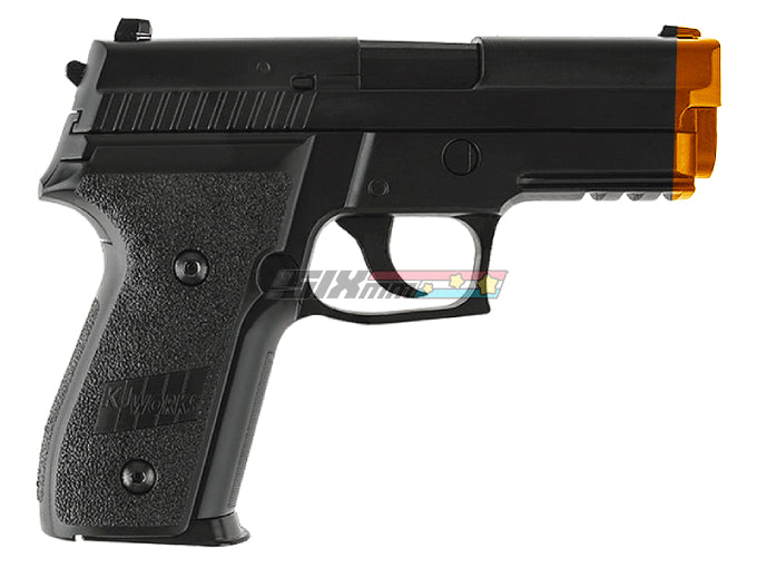 [KJ Works] KP-02 Full Metal Model P229R airsoft Pistol[Top Gas Ver.][BLK]