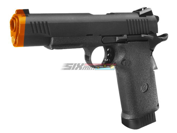 KJ Works][KP-11] Metal Slide KP11 Airsoft Pistol[Top Gas][BLK