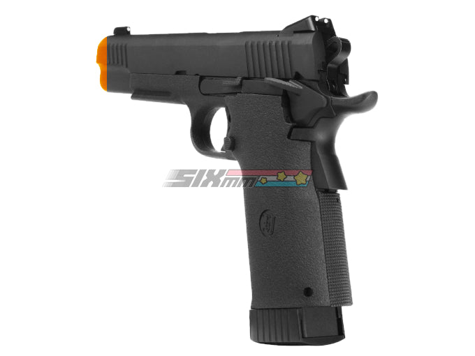 KJ Works][KP-11] Metal Slide KP11 Airsoft Pistol[Top Gas][BLK