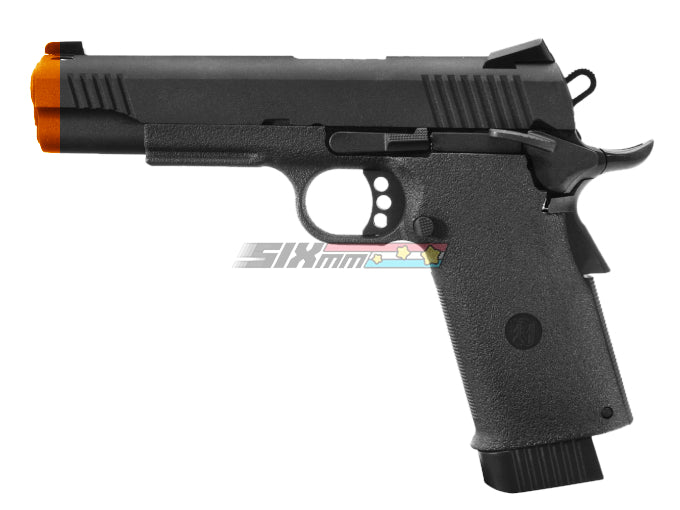[KJ Works][KP-11] Metal Slide KP11 Airsoft Pistol[Top Gas][BLK]