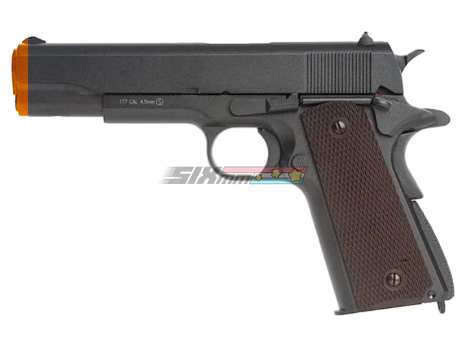 [KWC] Full Metal M1911 Airsoft Gas Blowback Pistol[4.5mm Ver.][CO2 Ver.]