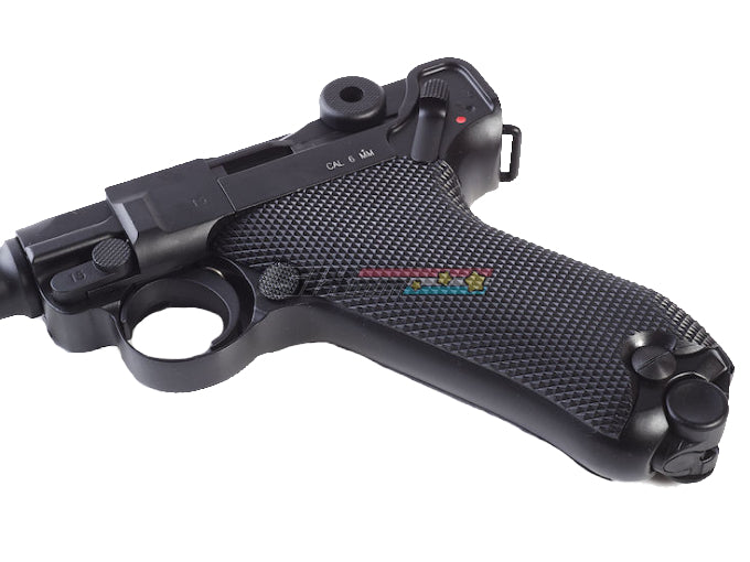 [KWC] Full Metal P08 Airsoft Pistol[4inch][CO2 Ver.]