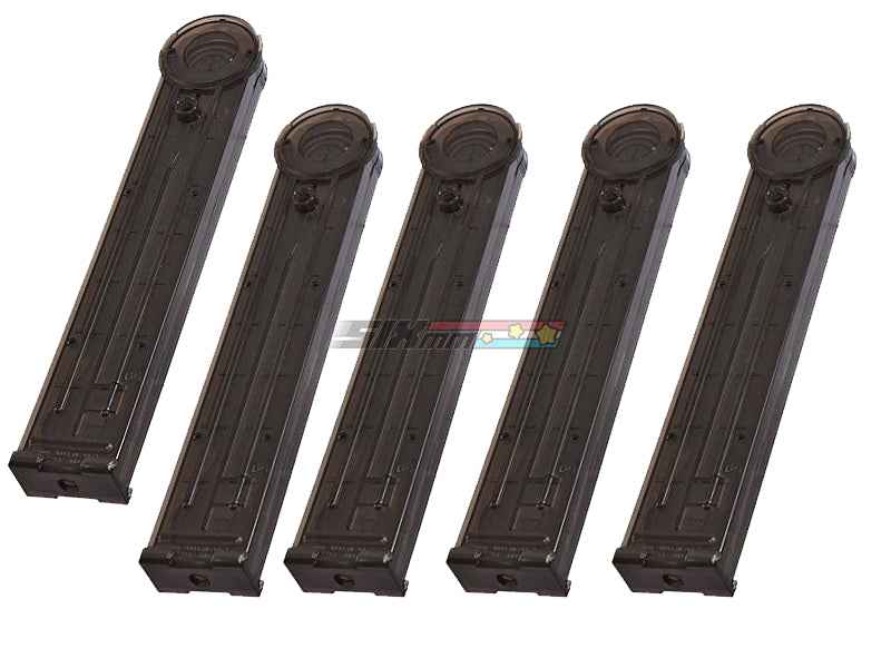 [King Arms] 100 Rds Magazine [For P90 Series][5pcsSet]