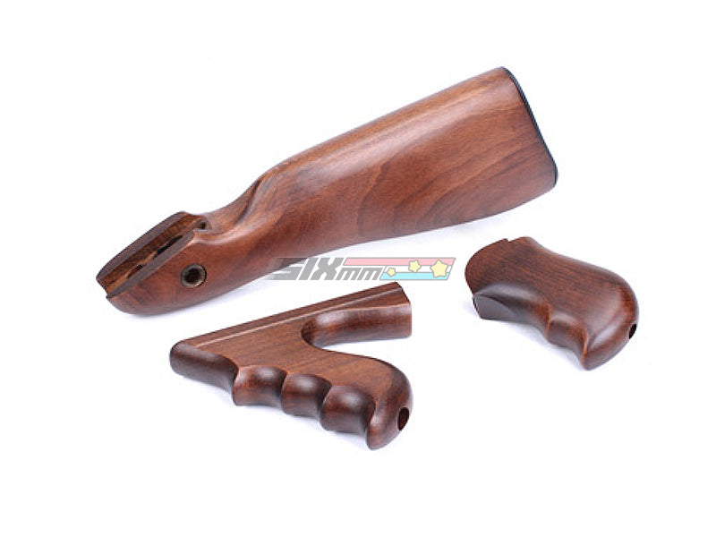 [King Arms] M1918 AEG Real Wood Conversion Kit [Walnut Wooden]