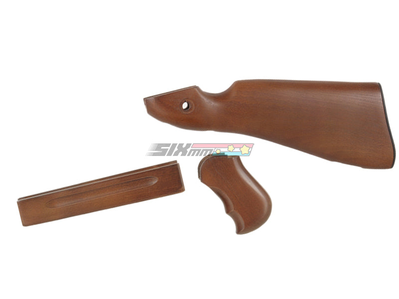 [King Arms] M1A1 AEG Real Wood Conversion Kit [Walnut Wooden]