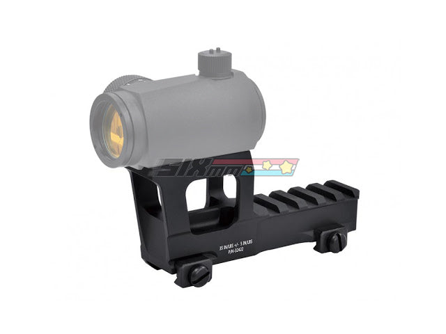 [Knight's Armament Airsoft] Dytac Aluminum High Rise Mount[For T1 / T2 Red Dot][BLK]