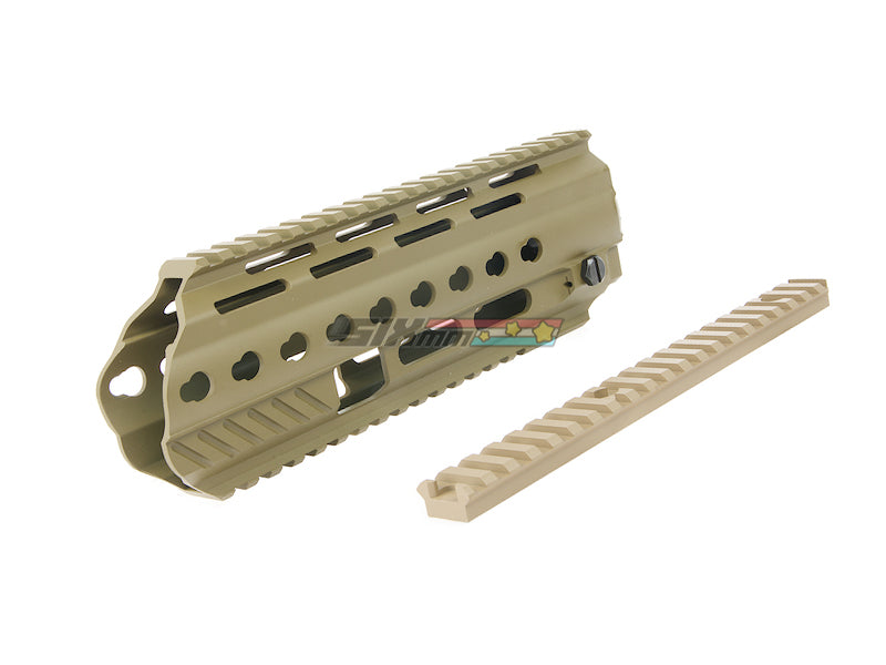 [Angry Gun] L85A3 Conversion Kit [For ICS AEG Version, w/ Rail System, Top Rail, Gas Block & Gas Piston]