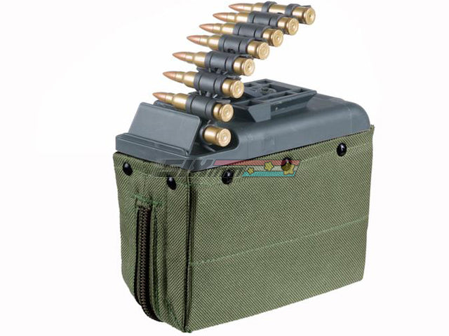  [ARES] LMG Box 1100rd Magazine  [Green]