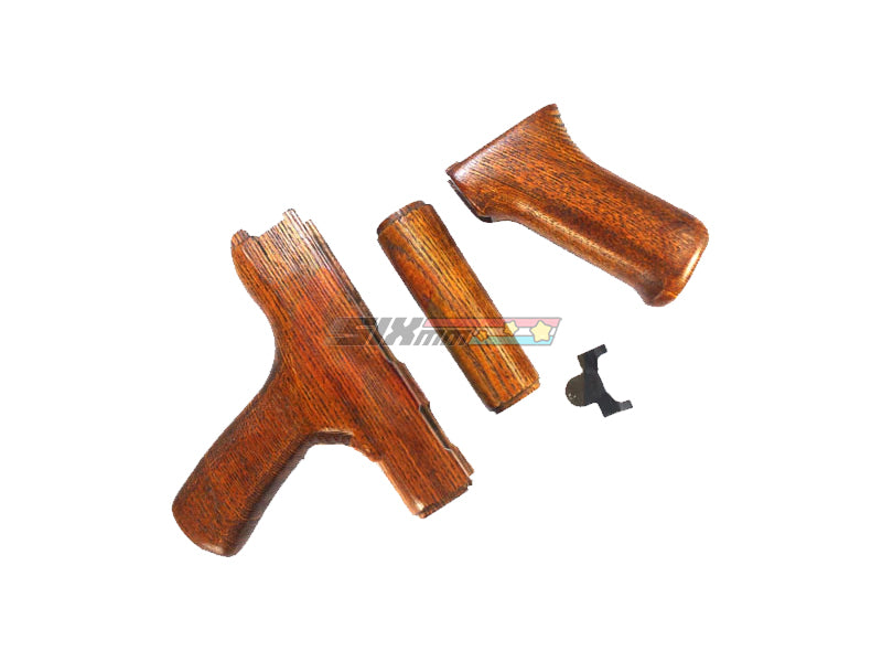 [MadDog] AK47 Romanian Wooden Kit Set [For Tokyo Marui/CYMA/DBOYSAK AEG Series]