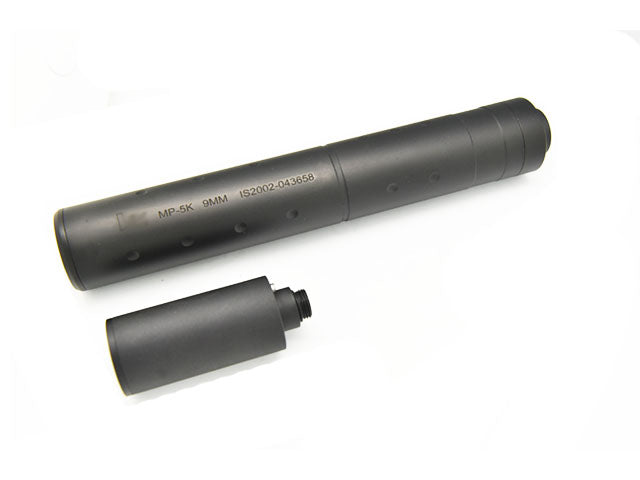 [MadDog] Airsoft Dummy Suppressor  Tracer Unit[For Umarex MP5K PDW GBB Series][Engraved Logo]