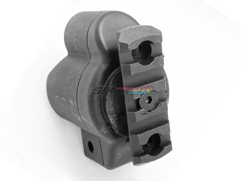 [MadDog] Airsoft MP5 20mm Picatinny Rail Rear Stock Base [For Tokyo Marui MP5 AEG Series][BLK]