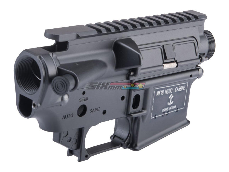 [MadDog] Complete Metal Airsoft Super Duty Receiver Set[For WA M4 GBB Series][MK18 MOD 0 COLD AR-15]