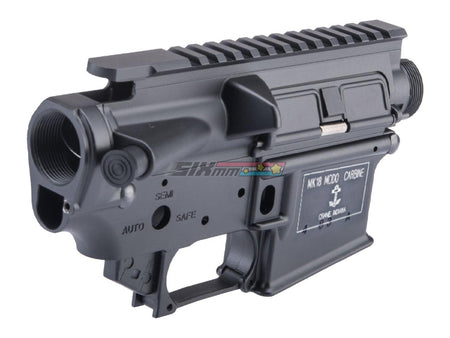 [MadDog] Complete Metal Airsoft Super Duty Receiver Set[For WA M4 GBB Series][MK18 MOD 0 COLD AR-15]