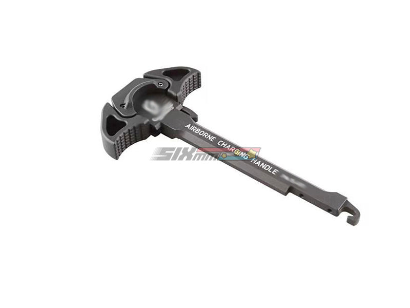 [MadDog] GEI Style CNC Aluminium Airsoft M4 Charging Handle[Tokyo Marui M4 AEG Series][BLK]