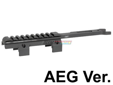 [MadDog] M1 Style MP5 Picatinny & M-LOK Top Rail Mount[For Tokyo Marui MP5K AEG Series][BLK]