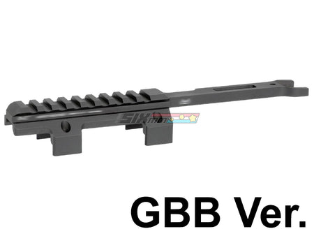 [MadDog] M1 Style MP5K Picatinny & M-LOK Top Rail Mount[For VFC MP5K GBB Series][BLK]