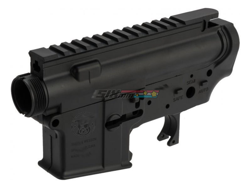 [MadDog] M4 Airsoft Upper and Lower Receiver Set[*&P 15 Marking][For Tokyo Marui M4 Ver. 2 Gearbox AEG][BLK]