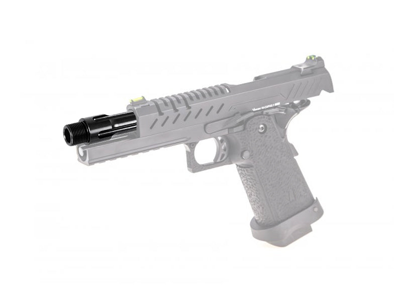 ***[Nine Ball] Tokyo Marui TDC Threaded Outer Barrel[For Tokyo Marui HI CAPA 5.1 GBB Series][BLK]