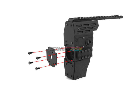 [Nitro.Vo] P90 Armored Rail System [For Tokyo Marui P90 TR / PS90 HC] [Won't Fit P90]