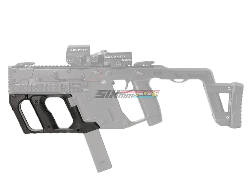 [Nitro.Vo] Strike Knuckle Guard & Advanced Grip for Kriss Vector Airsoft AEG SMG Rifle[BLK]