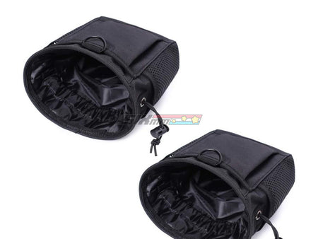 [CN Made] Airsoft Molle Magazine Mag NVG Tool Drop Pouch Bag [BLK]