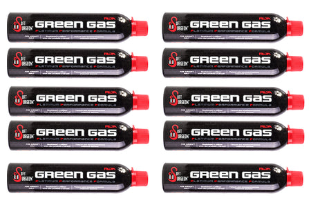 [RWA] Airsoft Surgeon Green Gas Canister[10 Bottle Combo]