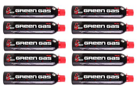[RWA] Airsoft Surgeon Green Gas Canister[10 Bottle Combo]