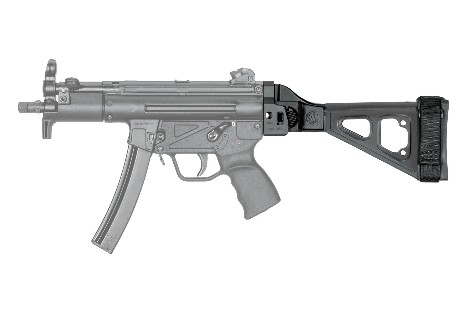 [SB Tactical] Genuine SBT5KA Stock [For VFC / WE-Tech MP5K PDW GBB Series]
