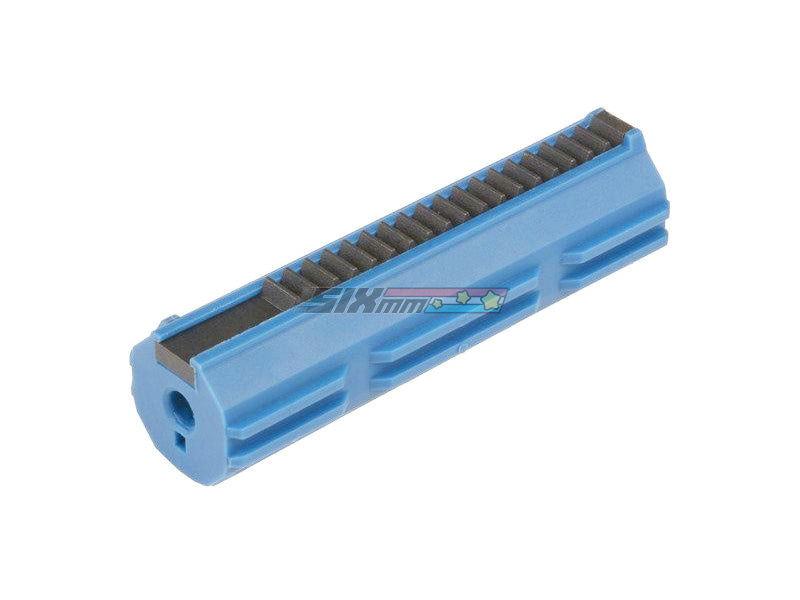 [SHS] 19 Steel Teeth Piston [For ARMY R85 / SR25 / L85 AEG Series][Blue]