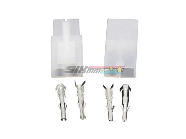 [SHS] Tamiya Plug Set [Big] [BLK/White]