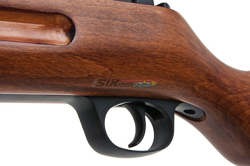 [Snow Wolf] Real Wood Bergmann SMG AEG Gun[BLK]