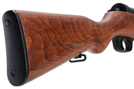 [Snow Wolf] Real Wood Bergmann SMG AEG Gun[BLK]