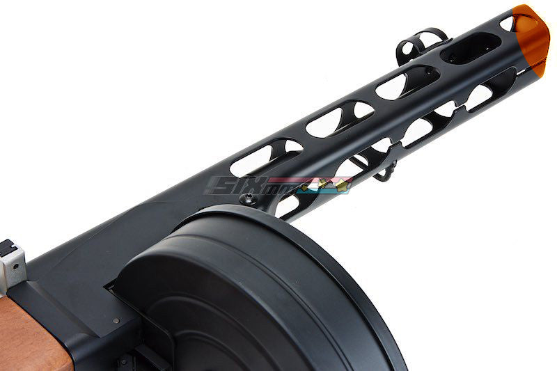 [Snow Wolf] Real Wood PPSH-41 Light Machine AEG Gun[BLK]