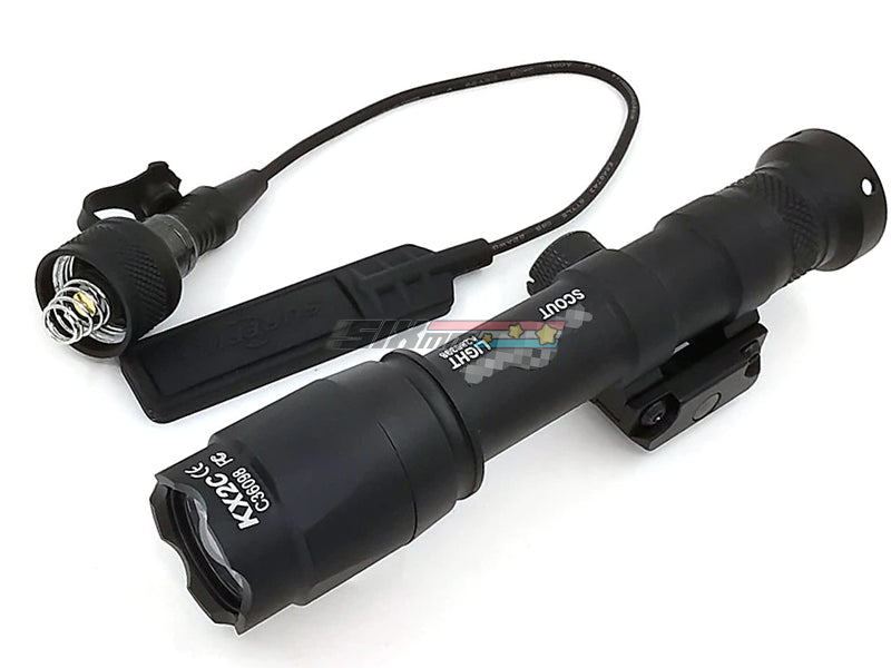 [Sotac] M600 Tactical Scout Light LED Torch  with 20mm Picatinny Rail Mount Set[BLK]