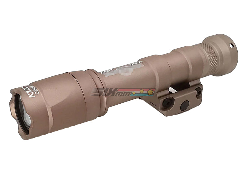 [Sotac] M600 Tactical Scout Light LED Torch  with 20mm Picatinny Rail Mount Set[Tan]