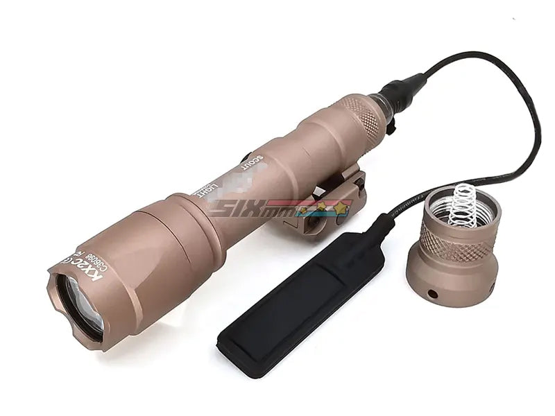 [Sotac] M600 Tactical Scout Light LED Torch  with 20mm Picatinny Rail Mount Set[Tan]