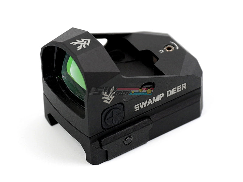 [Swamp Deer] HD 1 X 24 Mini Red Dot Reflex Sight W/ 20mm Picatinny Mount Base[BLK]