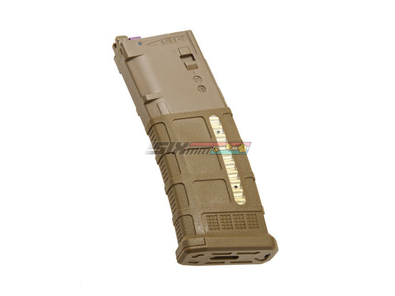 [T8] P30 Magazine With Bullet Display Gas Magazine[For Tokyo Marui M4 MWS Series][35rds][DE]