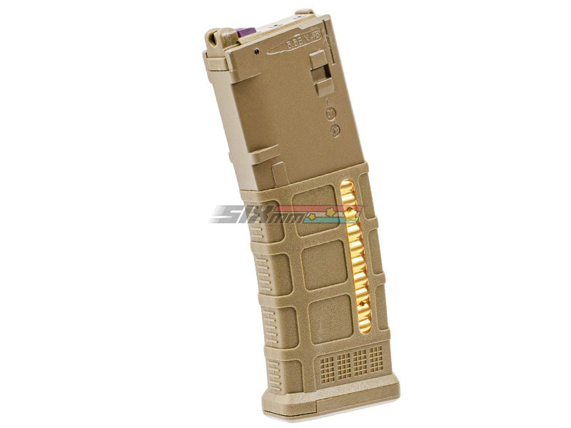 [T8] P30 Magazine With Bullet Display Gas Magazine[For Tokyo Marui M4 MWS Series][35rds][DE]