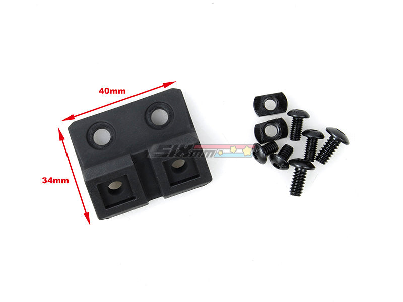 [TMC] 45 degree Nylon Offset Flashlight Mount[For Surefire M300 /M600 Series][BLK]