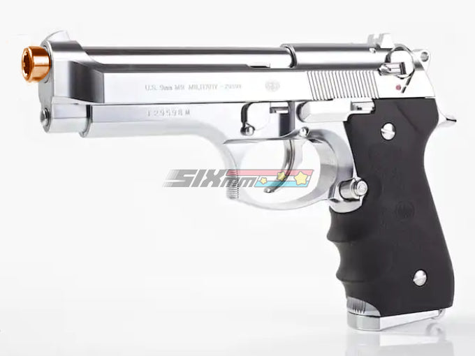 [Tokyo Marui] M92F Airsoft GBB Pistol [Chromed Stainless Plated][SV]